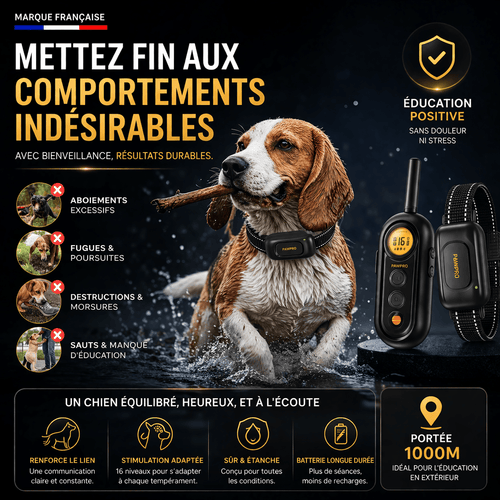 PAWPRO PP6 Hundetræningshalsbånd