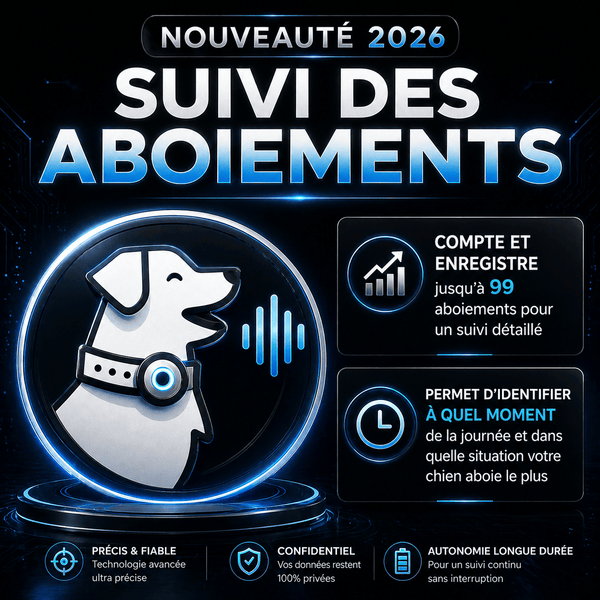 Collier Anti-Aboiement PAWPRO - Recommandé Vétérinaire