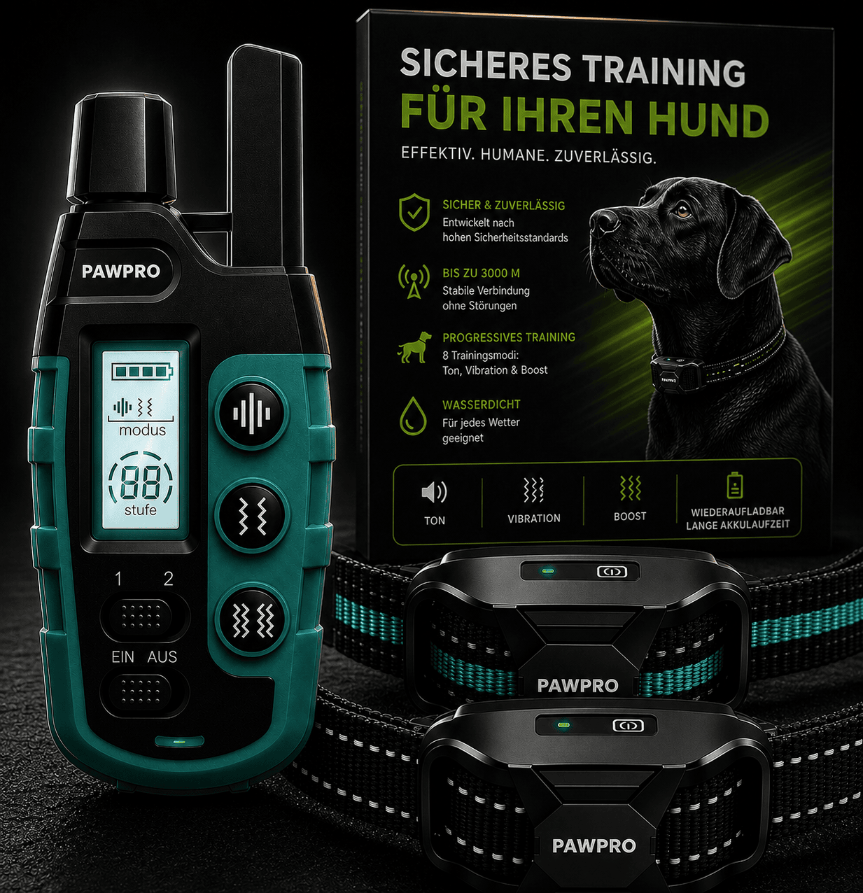 PAWPRO Alpha1 – Erziehungshalsband 100 % ohne Stromimpuls — Bild ansehen 8