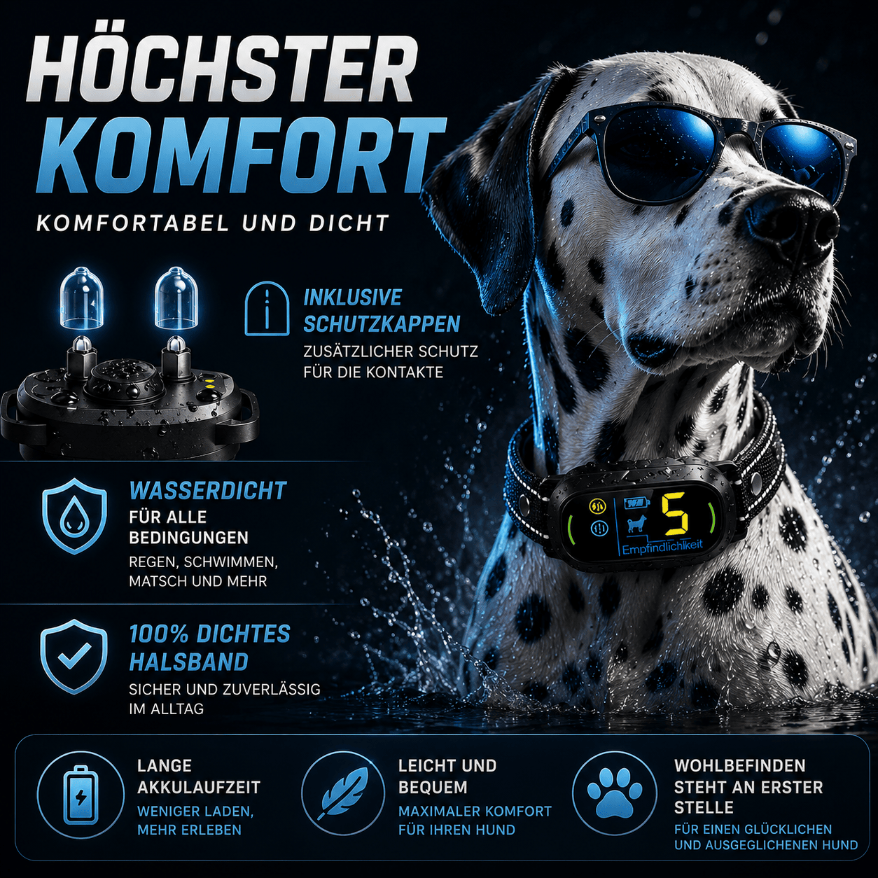 PAWPRO Alpha2 – Antibellhalsband mit KI · 100 % ohne Stromstoß — Bild ansehen 7