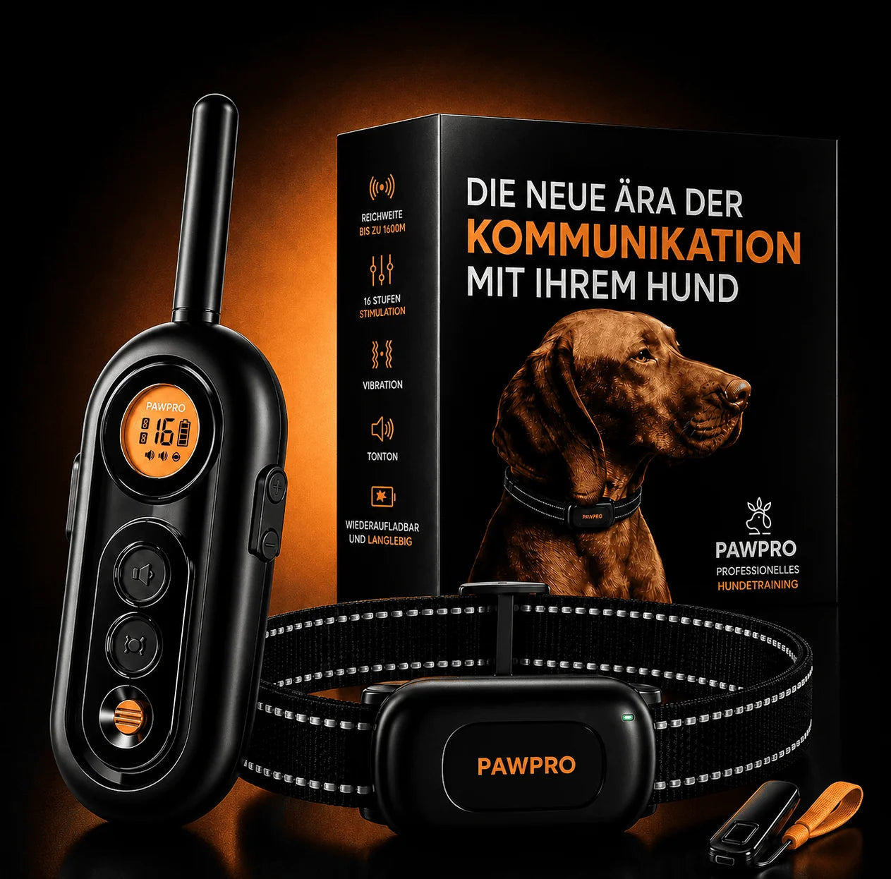 PAWPRO  Erziehungs- und Antibellhalsbnder  Frankreich