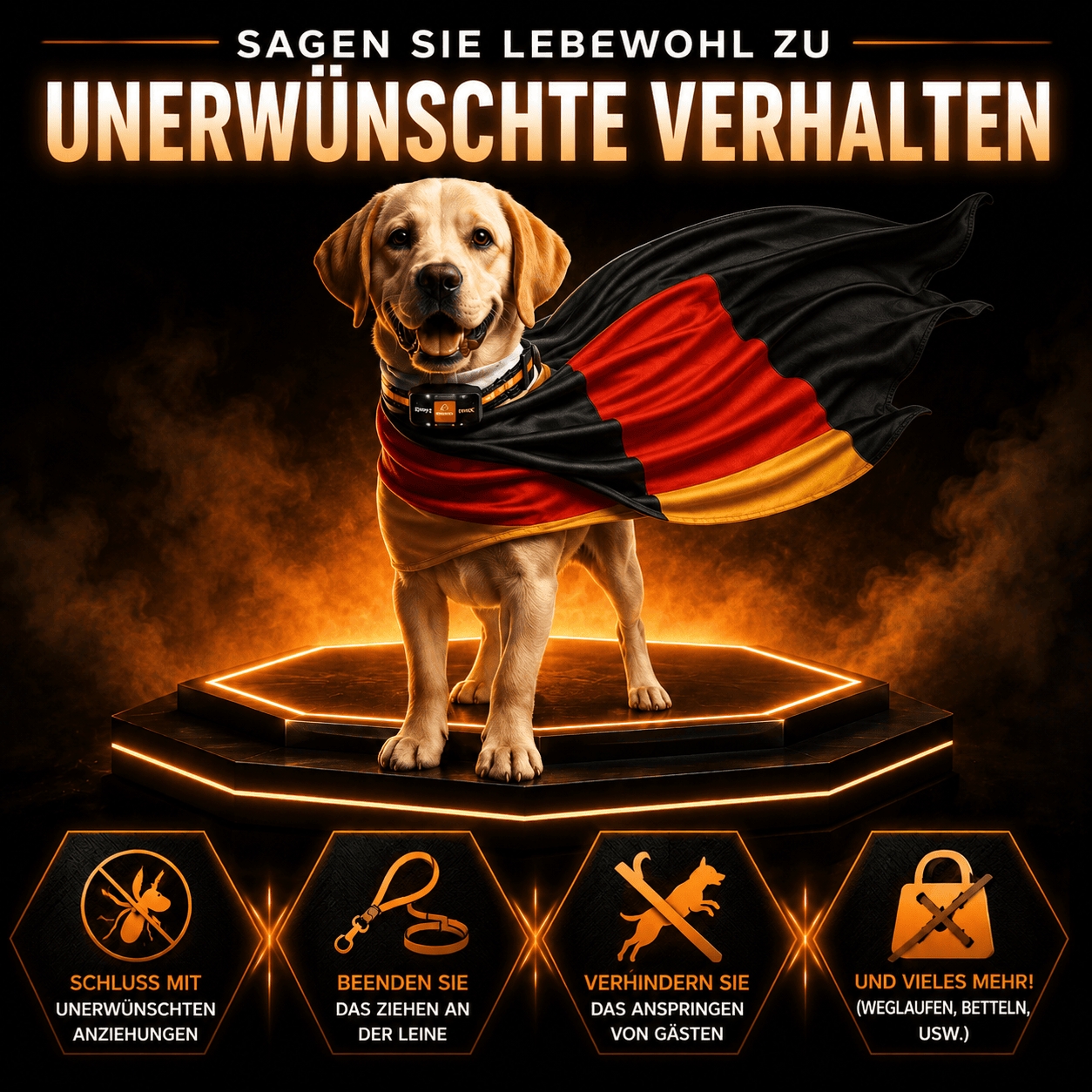 PAWPRO Ultimate – Premium-Trainingshalsband — Bild ansehen 3