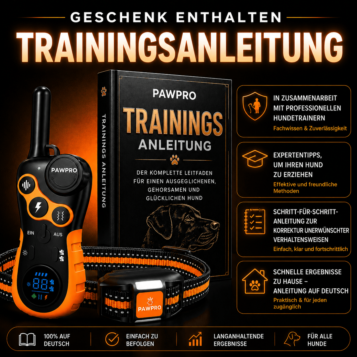 PAWPRO Ultimate – Premium-Trainingshalsband — Bild ansehen 4