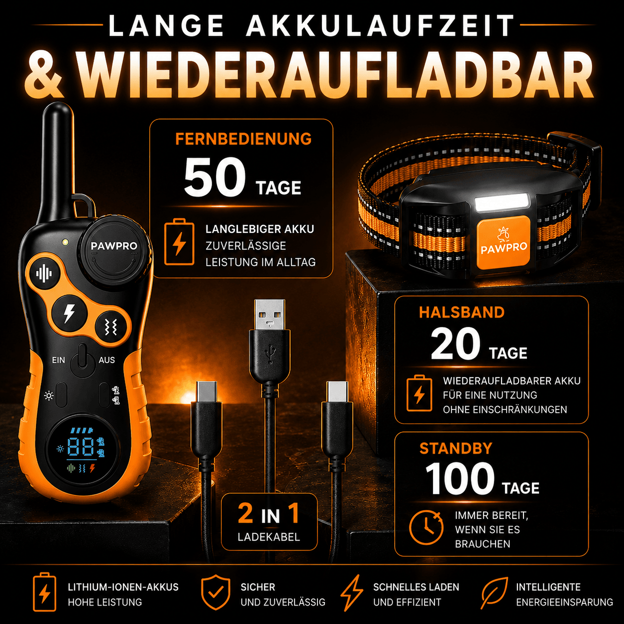 PAWPRO Ultimate – Premium-Trainingshalsband — Bild ansehen 7