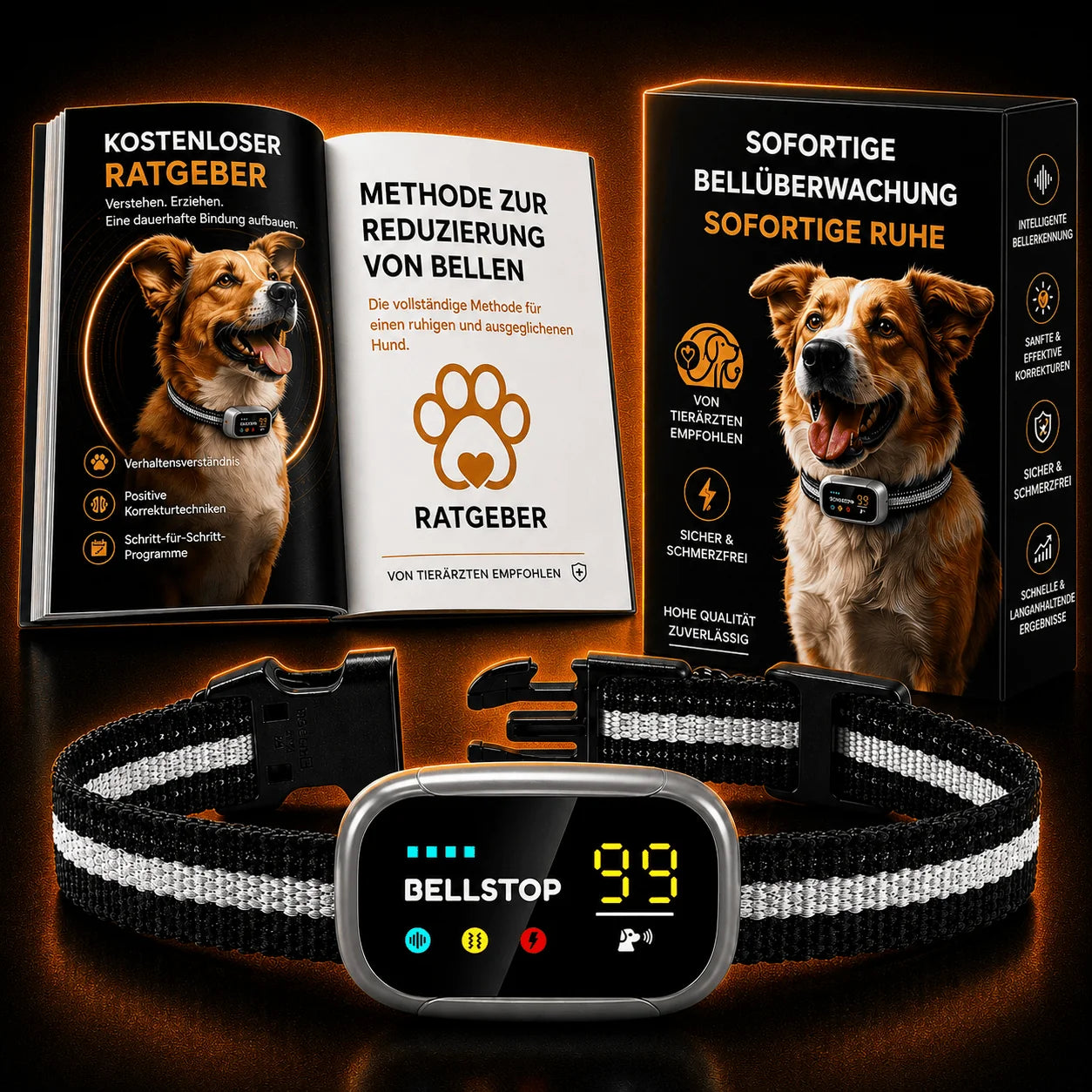 PAWPRO Anti-Bell Halsband - Tierärztlich Empfohlen