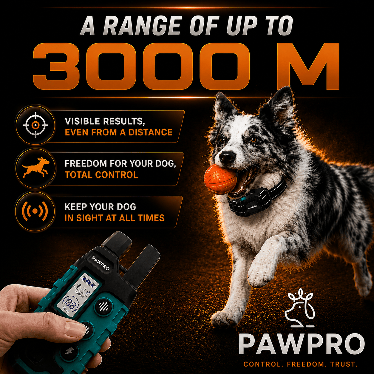 PAWPRO Alpha1 Træningshalsbånd — Se bild 4
