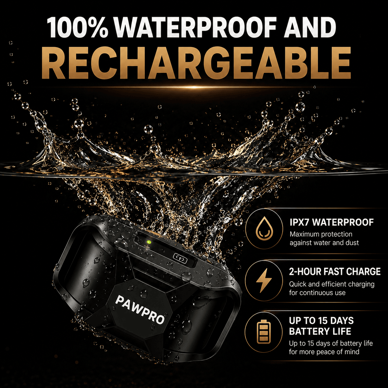 PAWPRO Alpha1 Træningshalsbånd — Se bild 7
