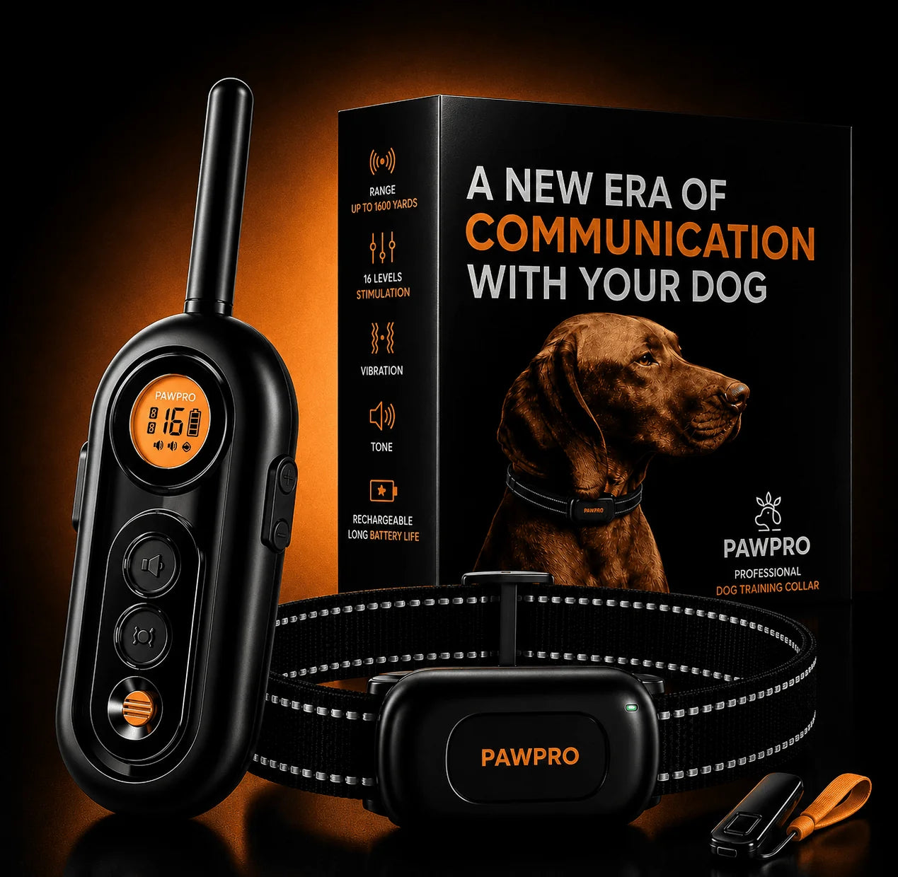 Collar de Adiestramiento Canino PAWPRO PP6