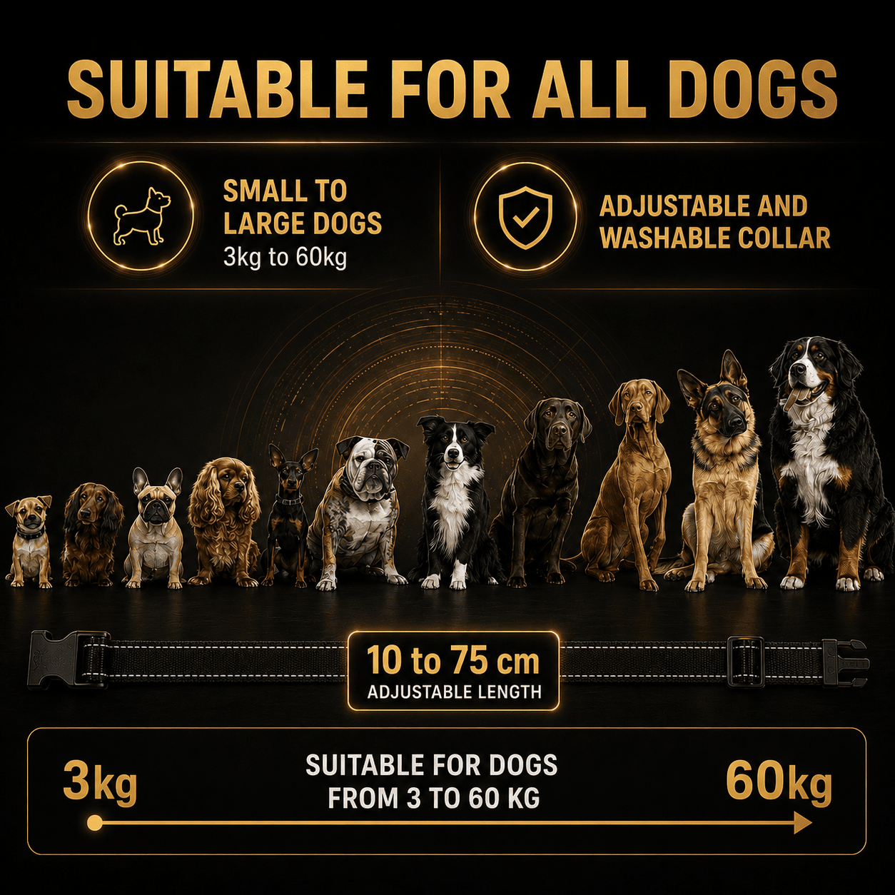 Collar de Adiestramiento para Perros — PP6-A — Ver imagen 5